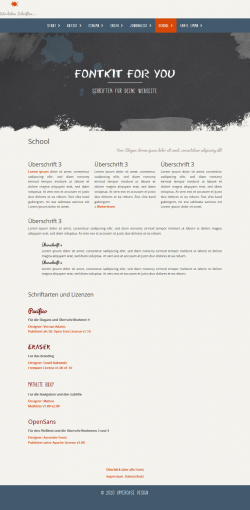 Screenshot 2020 10 17 School   Fontkit for you